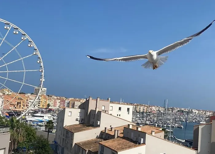 Apartamento T2 Apartment, Sea View, Terrace Agde